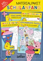 Vorschau - Arbeitsblätter - Materialpaket Schulanfang XXL 🎒✏️ perfekt für die ersten Schultage! 🌈✏️ - Deckblatt