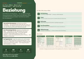 Vorschau - Stundenentwürfe - Beziehung – Classroom Management, Heft 16–20 - Deckblatt