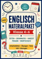 Vorschau - Arbeitsblätter - Englisch-Materialpaket für die Klassen 5–6 - Deckblatt