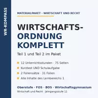 Vorschau - Stundenentwürfe - Wirtschaftsordnung komplett: Teil 1+2 - Deckblatt
