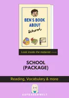 Vorschau - Unterrichtsreihen - School - Package: Reading, Vocabulary & more - Deckblatt