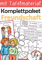 Vorschau - Unterrichtsreihen - Wachsendes Komplettpaket - Freundschaft , Konflikte & Streit - Deckblatt
