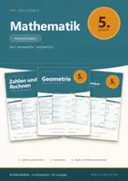 Vorschau - Arbeitsblätter - Mathematik 5 Realschule - Komplettpaket + Lernzielkontrollen - Deckblatt