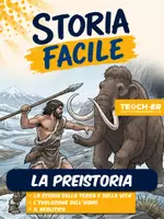 anteprima - Esercizi - Storia Facile - La Preistoria - Pagina di copertina