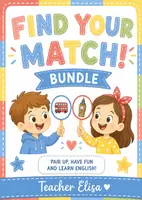 anteprima - Flashcard - Find Your Match! - Bundle cl. 1-5 - Attività per creare coppie - Pagina di copertina