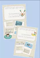 Vorschau - Stundenentwürfe - Materialpaket Jahresplanung Schwimmen - Deckblatt