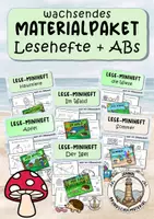 Vorschau - Arbeitsblätter - Lesen Klasse 1 Leseförderung | Lesehefte - Deckblatt