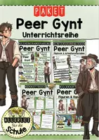 Vorschau - Stundenentwürfe - Peer Gynt (Edvard Grieg): Komplette Unterrichtsreihe für die Grundschule - Deckblatt