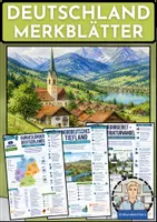 Vorschau - Merkblätter - Deutschland – Naturräume, Küsten & Regionen – 9 anschauliche Merkblätter für Erdkunde | Sekundarstufe I - Deckblatt