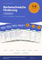 Vorschau - Arbeitsblätter - Rechenschwäche Förderung Klasse 1-6 komplett - Deckblatt