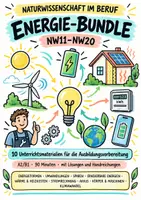 Vorschau - Stundenentwürfe - Energie-Bundle | Naturwissenschaft im Beruf | 10 Materialien für AV & Berufskolleg - Deckblatt