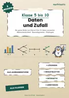 Vorschau - Stundenentwürfe - Daten und Zufall · Klasse 5–10 · Komplettpaket - Deckblatt