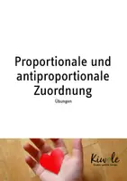 Vorschau - Arbeitsblätter - XL-Materialpaket "Proportionale und antiproportionale Zuordnung" - Deckblatt