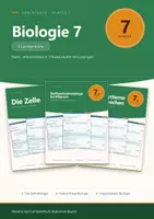 Vorschau - Arbeitsblätter - Biologie 7 Realschule – Arbeitsblätter-Paket, 3 Lernbereiche - Deckblatt