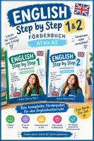 Vorschau - Arbeitsblätter - English Step by Step 1 & 2 – Das große Förderpaket Englisch - Deckblatt