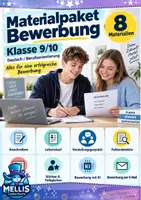 Vorschau - Arbeitsblätter - Bewerbung schreiben, Bewerbungstraining Klasse 9/10 - Deckblatt