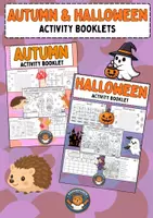 Vorschau - Arbeitsblätter - Autumn & Halloween: Activity Booklets (Englisch Grundschule) - Deckblatt