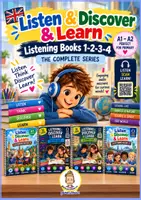 Vista previa - Hojas de trabajo - Listen& Discover & Learn (1-4) 1 Primay- 2 ESO A1-B2 - Portada