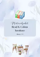 Vorschau - Arbeitsblätter - Materialpaket Read & Colour: Furniture | Englisch Klasse 3/4 - Deckblatt