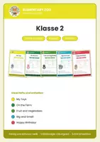 Vorschau - Arbeitsblätter - Englisch Klasse 2: Englischstark - 5 Hefte im Paket - Deckblatt