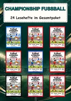 Vorschau - Arbeitsblätter - Championship Fußball Gesamtpaket mit 24 Leseheften und Schreibheften, Textverständnis, Silben, Satzbau und Lösungen - Deckblatt