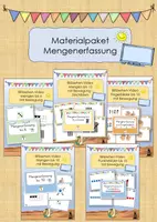 Vorschau - Präsentationen/Tafelbilder - Materialpaket Blitzsehen/Blitzblick Mengenerfassung - Deckblatt