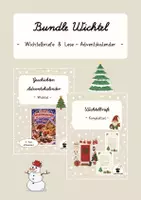 Vorschau - Interaktives Material - Materialpaket Advent & Weihnachten – Lese-Adventskalender + Wichtelbriefe fürs Klassenzimmer - Deckblatt