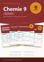 Vorschau - Arbeitsblätter - Chemie 9 Realschule – Arbeitsblätter-Paket, 4 Lernbereiche - Deckblatt