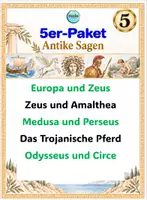 Vorschau - Stundenentwürfe - Antike Sagen – 5er-Paket |Lesetexte, Silbenschrift &Leseverständnis # Nr. 5 # Klasse 4–6 - Deckblatt