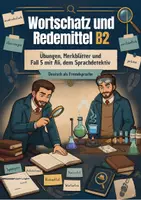 Vorschau - Unterrichtsreihen - Materialpaket zu Redemittel und Wortschatz - DaF DaZ -B2 - Deckblatt