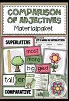Vorschau - Arbeitsblätter - COMPARISON OF ADJECTIVES - Materialpaket (6.-8. Schulstufe) - Deckblatt