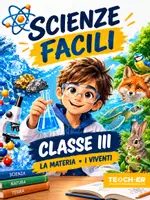 anteprima - Materiale di supporto/inclusione - Scienze Facili - La Materia + I Viventi (Raccolta) - Pagina di copertina