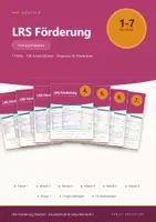 Vorschau - Arbeitsblätter - LRS Förderung Klasse 1-7 komplett - Deckblatt