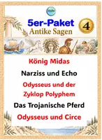 Vorschau - Stundenentwürfe - Antike Sagen – 5er-Paket | Lesetexte, Silbenschrift & Leseverständnis | Klasse 4–6 # Nummer 4 - Deckblatt