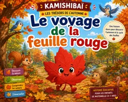 Aperçu - Cartes / Images - Les trésors de l’automne | Kit de 4 Kamishibaï pour la maternelle (3–7 ans) - Page de couverture
