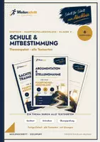 Vorschau - Arbeitsblätter - Schule & Mitbestimmung – Themenpaket Deutsch | alle Textsorten zum HSA | Klasse 9 BW | Meilenschritt - Deckblatt