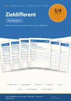 Vorschau - Arbeitsblätter - Zieldifferent Komplettpaket – Mathematik, Deutsch und HSU Klasse 3 und 4 - Deckblatt