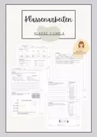 Vorschau - Test - Klassenarbeiten | Mathe | Klasse 3 und Klasse 4 | Lernzielkontrollen - Deckblatt