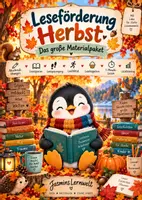 Vorschau - Arbeitsblätter - Leseförderung Herbst – Das große Materialpaket - Deckblatt
