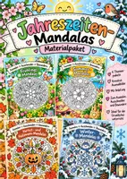 Vorschau - Mal- und Bastelvorlagen - Materialpaket - Jahreszeiten-Mandalas - Deckblatt