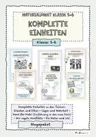 Vorschau - Unterrichtsreihen - Ethik Klasse 5+6 - Materialpaket mit 6 kompletten Einheiten - Deckblatt