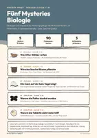 Vorschau - Arbeitsblätter - Fünf Mysteries Biologie – Ökologie und Evolution - Deckblatt