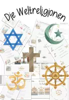 Vorschau - Unterrichtsreihen - Materialpaket: Die Weltreligionen (inkl. Digitalen Lernweg) - Deckblatt