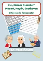 Vorschau - Arbeitsblätter - Die ,,Wiener Klassiker". Mozart, Haydn, Beethoven - Testverständnis - Deckblatt