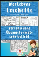 Vorschau - Arbeitsblätter - Lesehefte auf Wortebene - Lesefreude wecken - Deckblatt