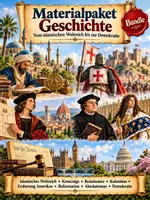 Vorschau - Arbeitsblätter - XXL- Bundle, Kreuzzüge bis Absolutismus - Deckblatt