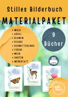 Vorschau - Bildkarten - Materialpaket Stille Bilderbücher für Senioren mit Demenz - Deckblatt