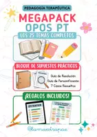 Vista previa - Presentaciones - OPOSICIONES PEDAGOGÍA TERAPÉUTICA - Temas y Supuestos - Portada