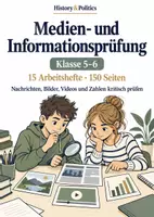 Vorschau - Arbeitsblätter - Medienkompetenz Mediumbundle Klasse 5–6 - Deckblatt