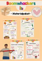 Vorschau - Aufgabenkarten - Materialpaket: Boomwhackers - Lieder - Deckblatt